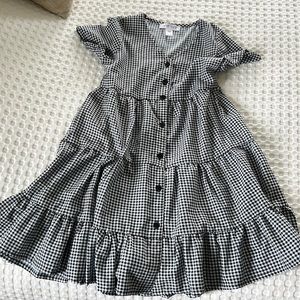 Girls size 10 Checkered Dress